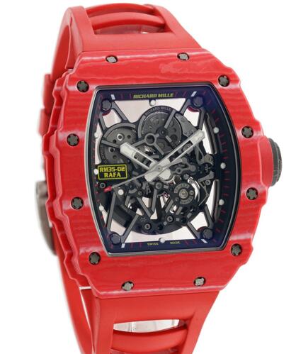 Review Richard Mille RM35-02 Rafael Nadal NTPT Automatic watch for sale